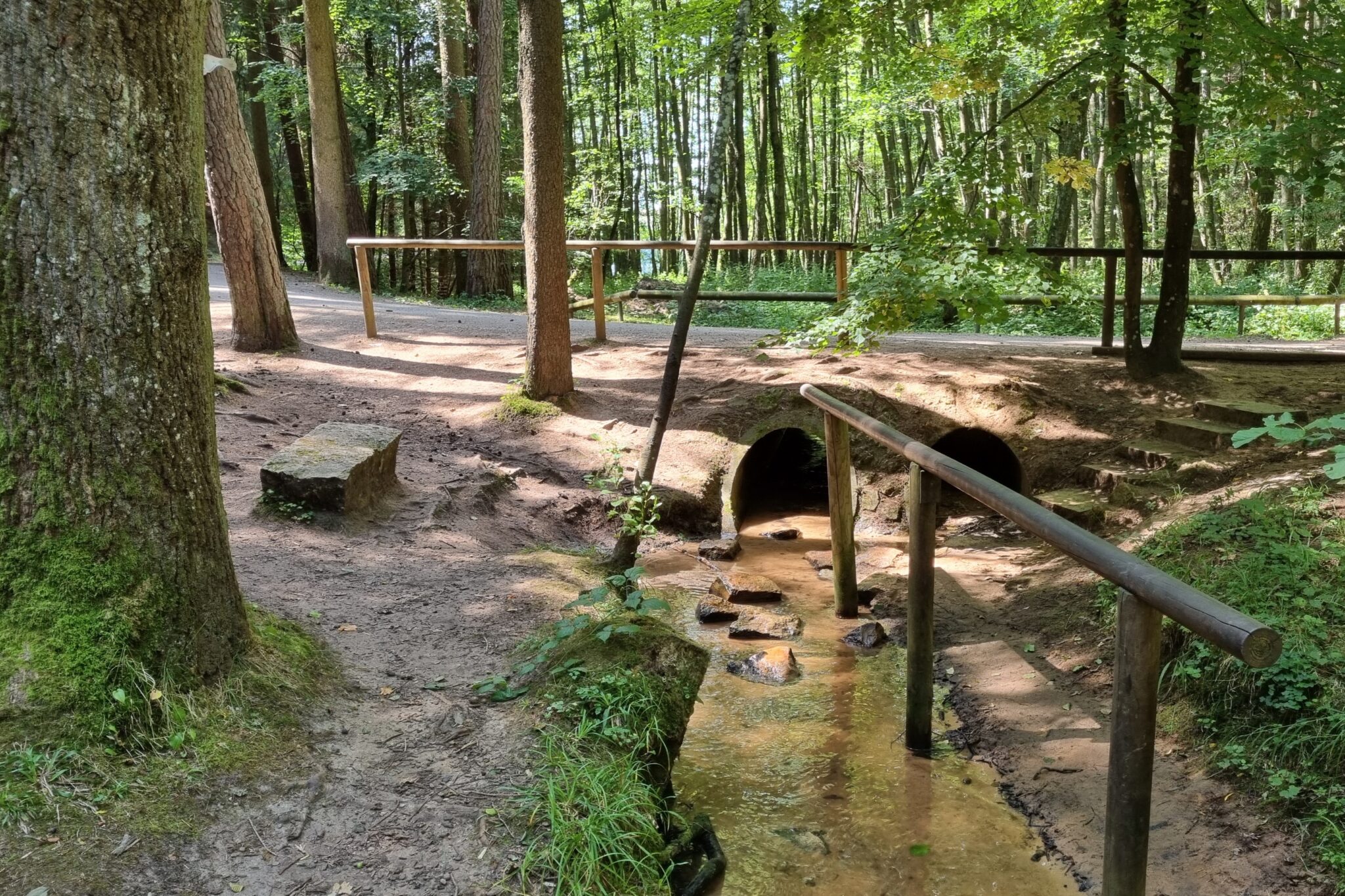 Ausflugstipp Barfußpfad in Enderndorf bei Spalt Kinderorte Franken
