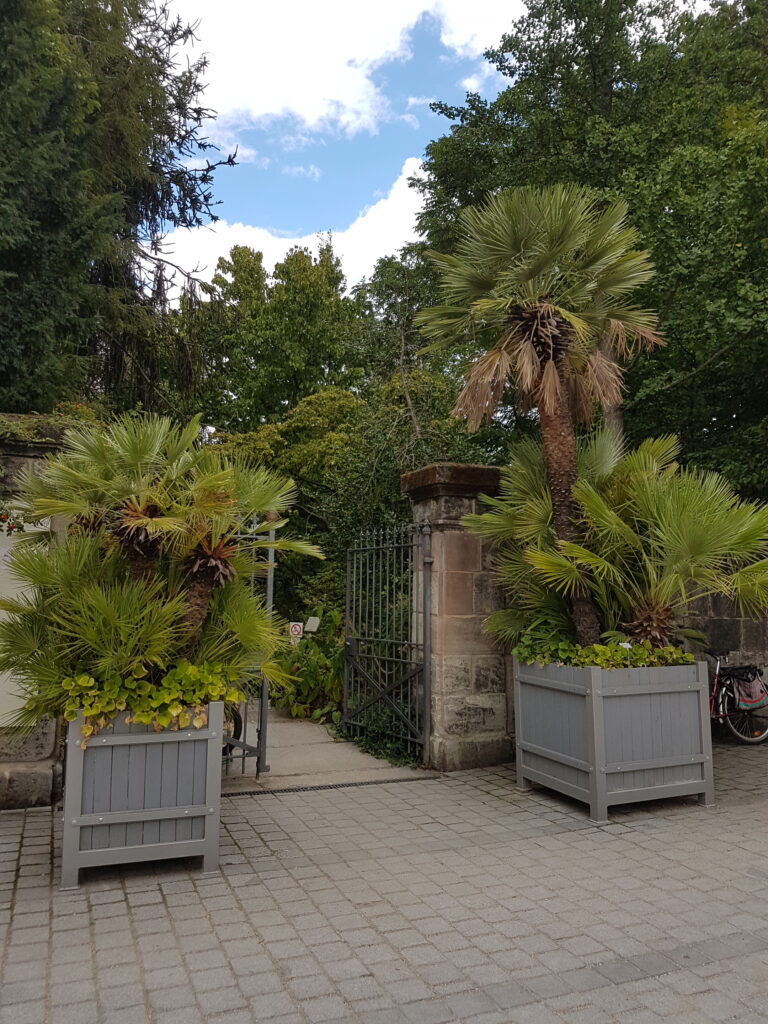 Botanischer Garten Erlangen Eingang