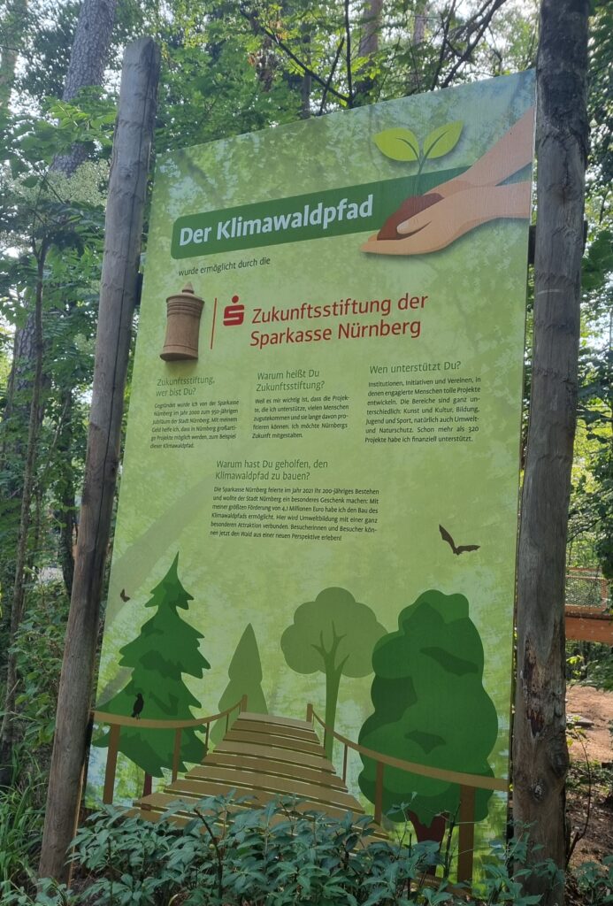 Klimawaldpfad Tiergarten Nürnberg