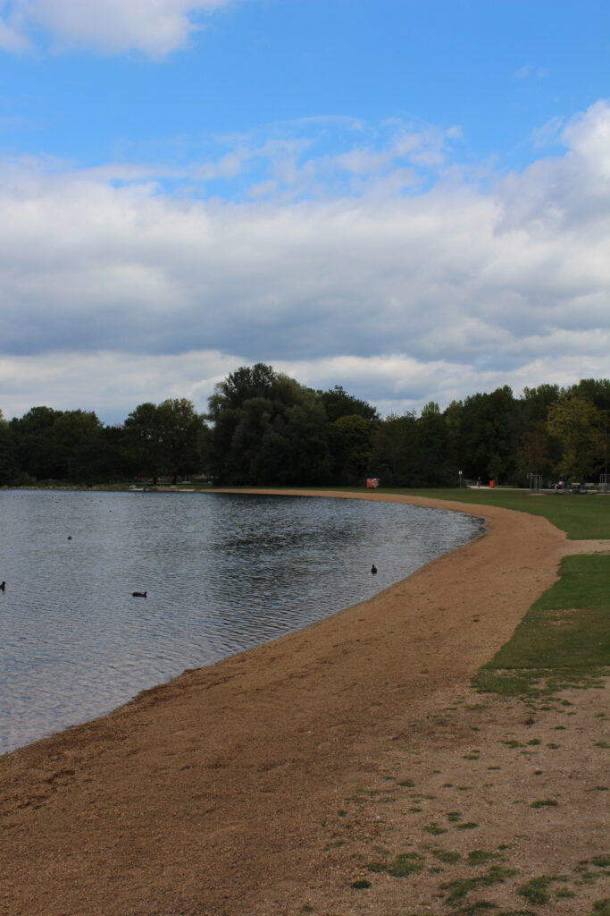 Wöhrder See Nürnberg Sandstrand
